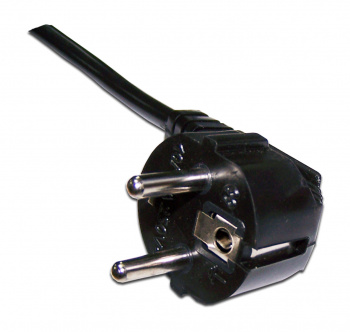 Шнур питания Lanmaster LAN-PP13/SHA-2.0-BK