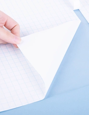 Пленка Deli EH830 Macaron для книги (набор 10шт) ПП 80мкм гладкая прозр. 360х500мм