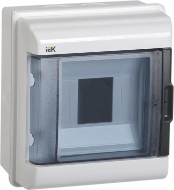Щит распределительный IEK MKP72-N3-05-55 КМПн-5 IP55 для установки модульных устройств навесной 162мм 108мм 180мм 660B 5мод. пластик IP55 белый (упак.:1шт)
