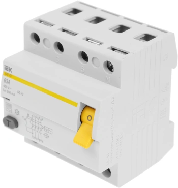 Выключатель дифф.тока УЗО IEK MDV10-4-063-300  ВД1-63