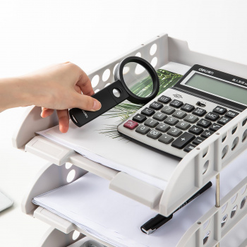 Лоток горизонтальный Deli E9217grey