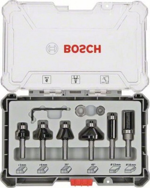 Набор фрез по дер. Bosch 2607017469