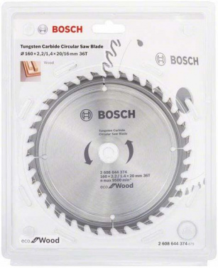 Диск пильный по дер. Bosch ECO WO