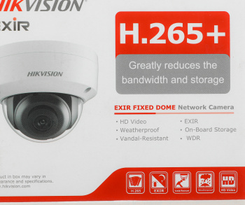 Камера видеонаблюдения IP Hikvision  DS-2CD2123G0E-I(B)(2.8mm)