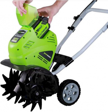 Культиватор Greenworks  G40TL