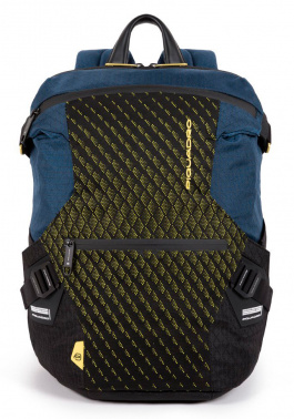 Рюкзак Piquadro PQ-Y CA5116PQY/BLG синий/желтый ткань