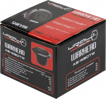 Колонки автомобильные Ural AS-W30TW