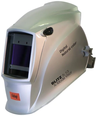 Маска сварщика Fubag Blitz 5-13 Visor Digital X-Mode филь.:хамел. кл.:1/1/1/2 см.экр.97x60мм серый (31596)