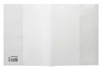 Обложка Silwerhof 30100 для тетради/дневника ПП 30мкм гладкая прозр. 210x345мм