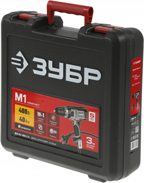 Дрель-шуруповерт Зубр ДШ-М1-400-2 К