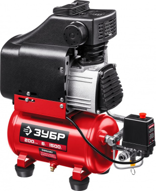 Компрессор поршневой Зубр КП-200-6