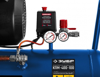 Компрессор поршневой Зубр КПМ-400-100