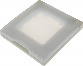 Рамка Legrand Etika 672560 накладная 1x вертикальный монтаж ABS пластик слоновая кость