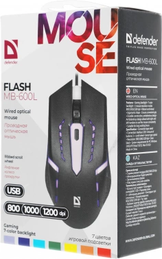 Мышь Defender Flash MB-600L