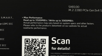 Накопитель SSD A-Data PCIe 3.0 x4 1TB ASX8100NP-1TT-C