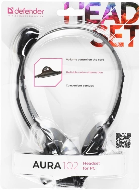 Наушники с микрофоном Defender Aura 102