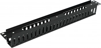 Кабельный органайзер горизонтальный ITK CO05-1PC 1U шир.:19