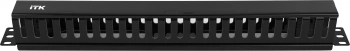 Кабельный органайзер горизонтальный ITK CO05-1PC 1U шир.:19