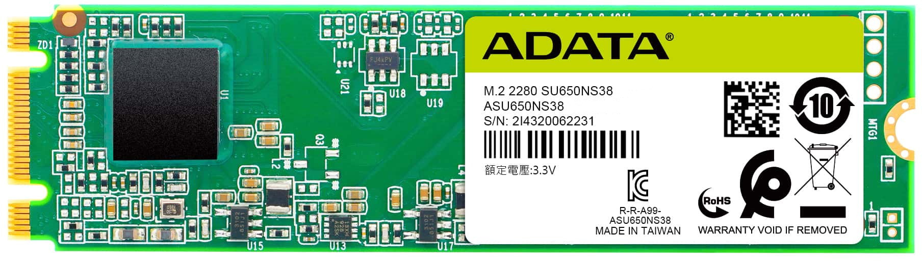 Накопитель SSD A-Data SATA III 240Gb ASU650NS38-240GT-C
