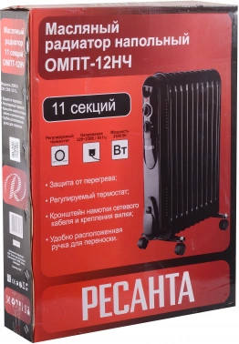 Радиатор масляный Ресанта ОМПТ-12НЧ