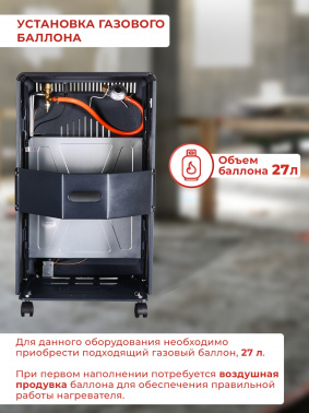 Обогреватель газовый Ресанта  ПГ-4200Б