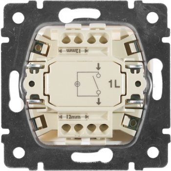 Выключатель Legrand Valena скрыт. 1кл. с подсветкой IP20 белый (774410)