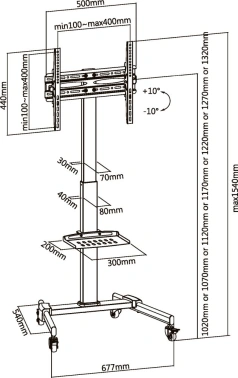 Подставка для телевизора Ultramounts UM252