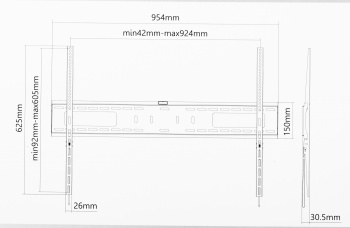Кронштейн для телевизора Ultramounts UM815F
