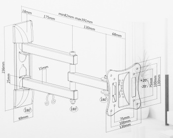 Кронштейн для телевизора Ultramounts UM895