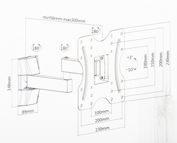 Кронштейн для телевизора Ultramounts UM899