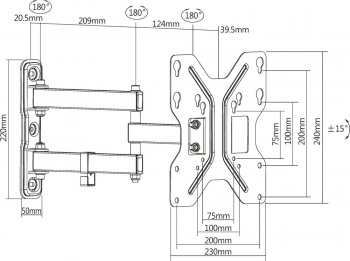 Кронштейн для телевизора Ultramounts UM900