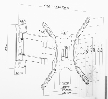 Кронштейн для телевизора Ultramounts UM904