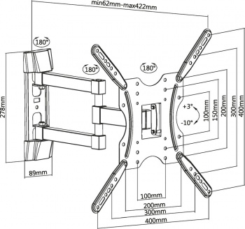 Кронштейн для телевизора Ultramounts UM904