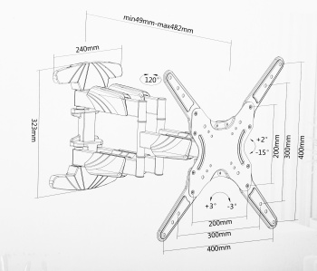 Кронштейн для телевизора Ultramounts UM907