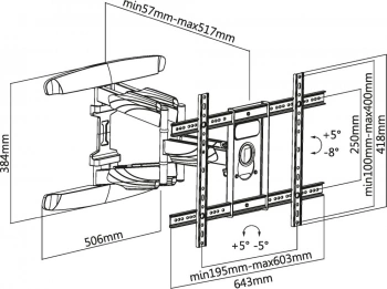 Кронштейн для телевизора Ultramounts UM912