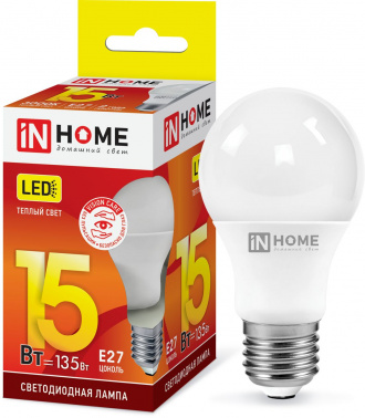 Лампа светодиодная Inhome  LED-A60-VC