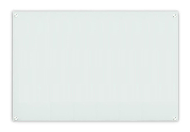 Доска стеклянная Deli 8735B стеклянная белый 60x90см стекло магнитный 4 магнита/2 маркера/стиратель