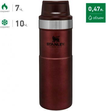 Термокружка Stanley The Trigger-Action Travel Mug