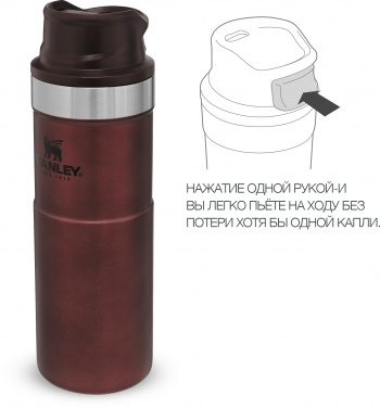 Термокружка Stanley The Trigger-Action Travel Mug