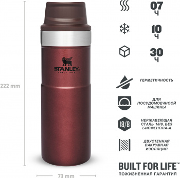 Термокружка Stanley The Trigger-Action Travel Mug