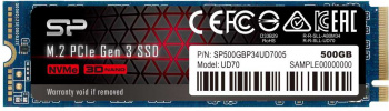 Накопитель SSD Silicon Power PCIe 3.0 x4 500GB SP500GBP34UD7005