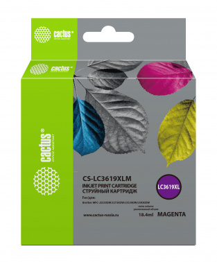 Картридж струйный Cactus CS-LC3619XLM
