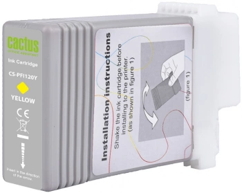 Картридж струйный Cactus CS-PFI120Y