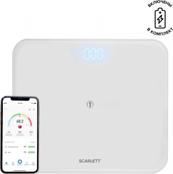 Весы напольные электронные Scarlett SC-BS33ED48