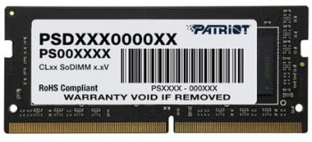 Память DDR4 4Gb 2666MHz Patriot  PSD44G266681S