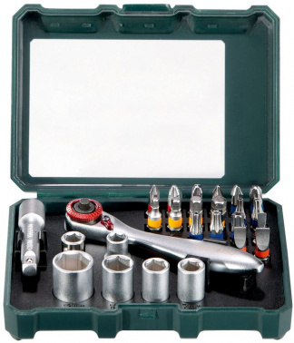 Набор бит и головок Metabo 626701000