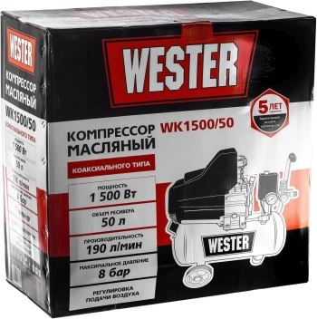 Компрессор поршневой Wester WK1500/50