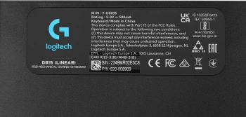 Клавиатура Logitech G815 Linear