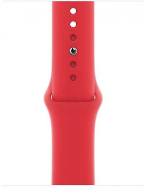 Смарт-часы Apple Watch Series 6 40мм OLED корп.красный рем.красный разм.брасл.:130-200мм (M00A3RU/A)