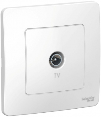 Розетка телев. Schneider Electric Blanca BLNTS000011 скрыт. IP20 белый